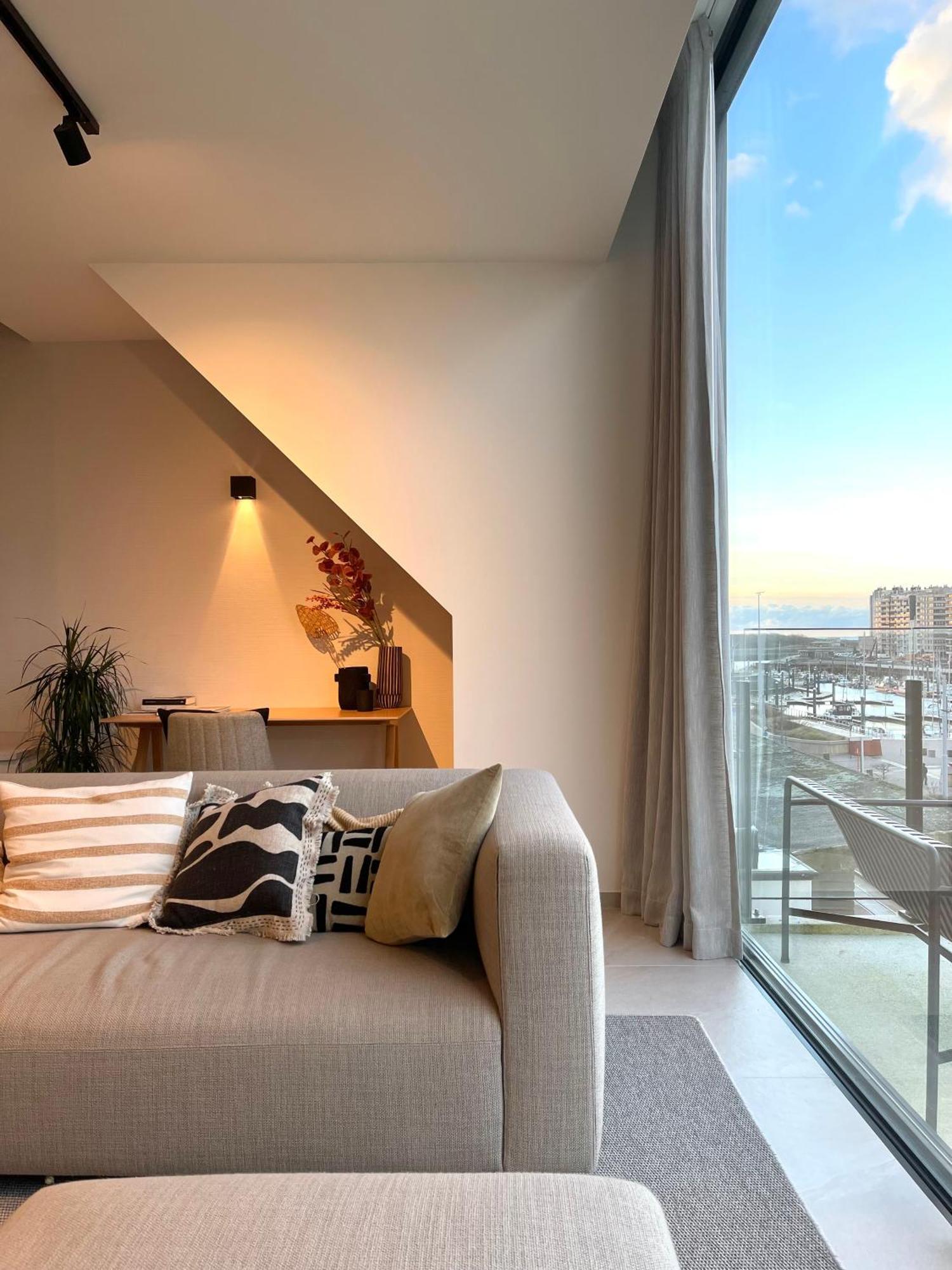 Molo Roof - Stylish Penthouse With Marina View Blankenberge Within Walking Distance From The Sea - 15 Km From Bruges Apartamento Exterior foto